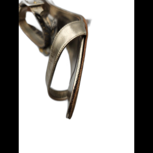 Manolo Blahnik Peep Toe Strappy Heels – Size 37.5 - Picture 8 of 8